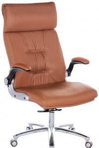 Ghế xoay giám đốc bọc nêm PU màu da bò cao cấp (GX35)